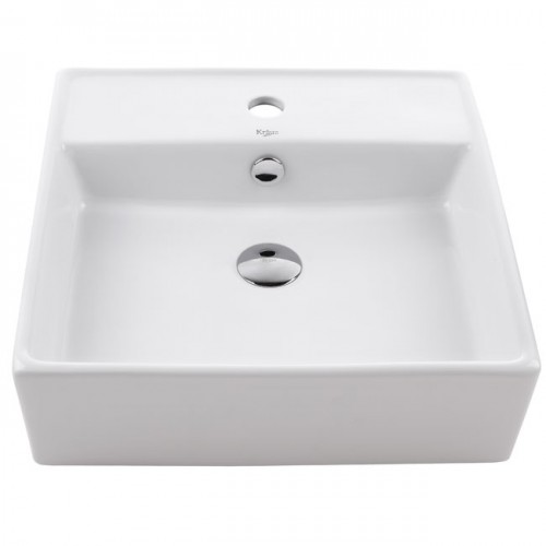 KCV-150 Накладная раковина на столешницу  прямоугольная Krausru  - Вид №3