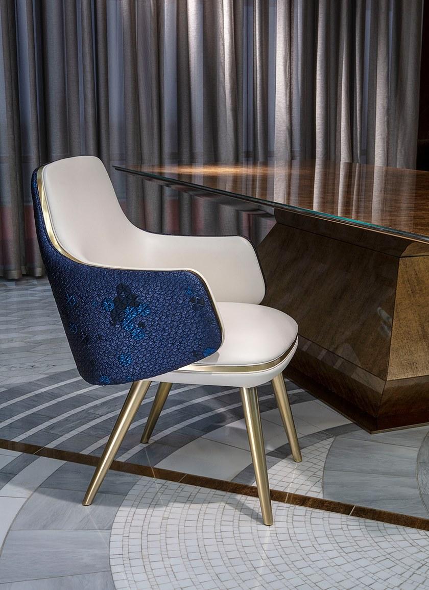 Sicis Стул из ткани с подлокотниками sun-id-1506202 - Вид №1