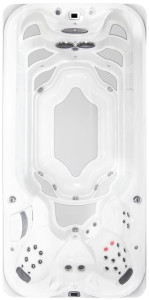 Открытый надземный мини-бассейн с противоточным плаванием