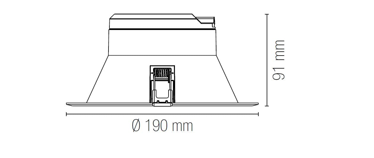 Поликарбонат утопленный прожектор Fan Europe Lighting INTEC ARCH-00112369 - Вид №2