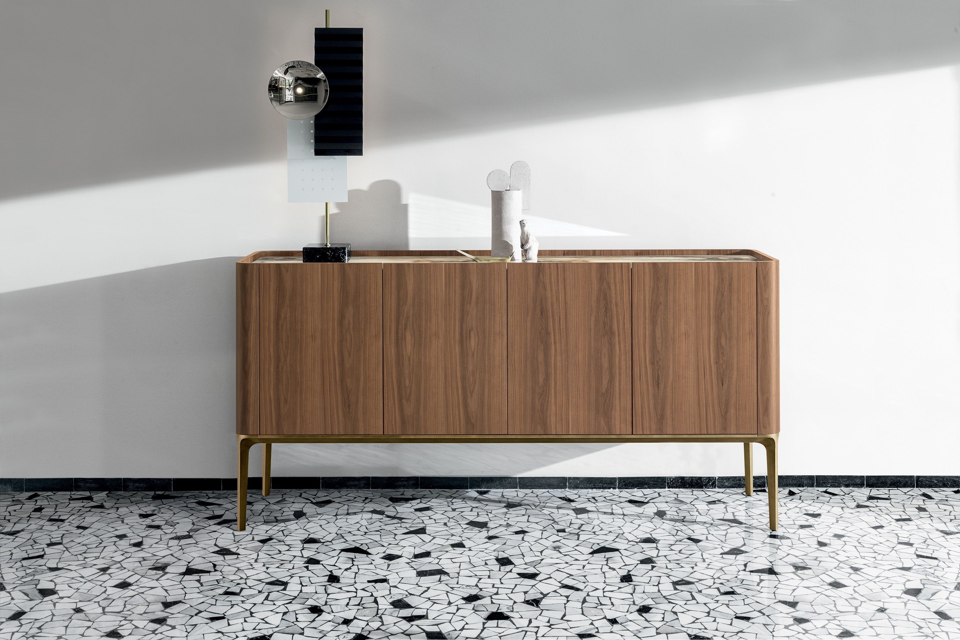 Деревянный шкаф с распашными дверями Sovet Italia тонкий ARCH-00089663 - Вид №16