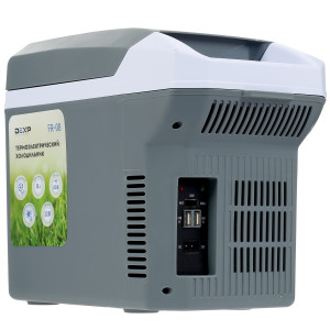 1319334 Холодильник автомобильный DEXP FR-08 серый