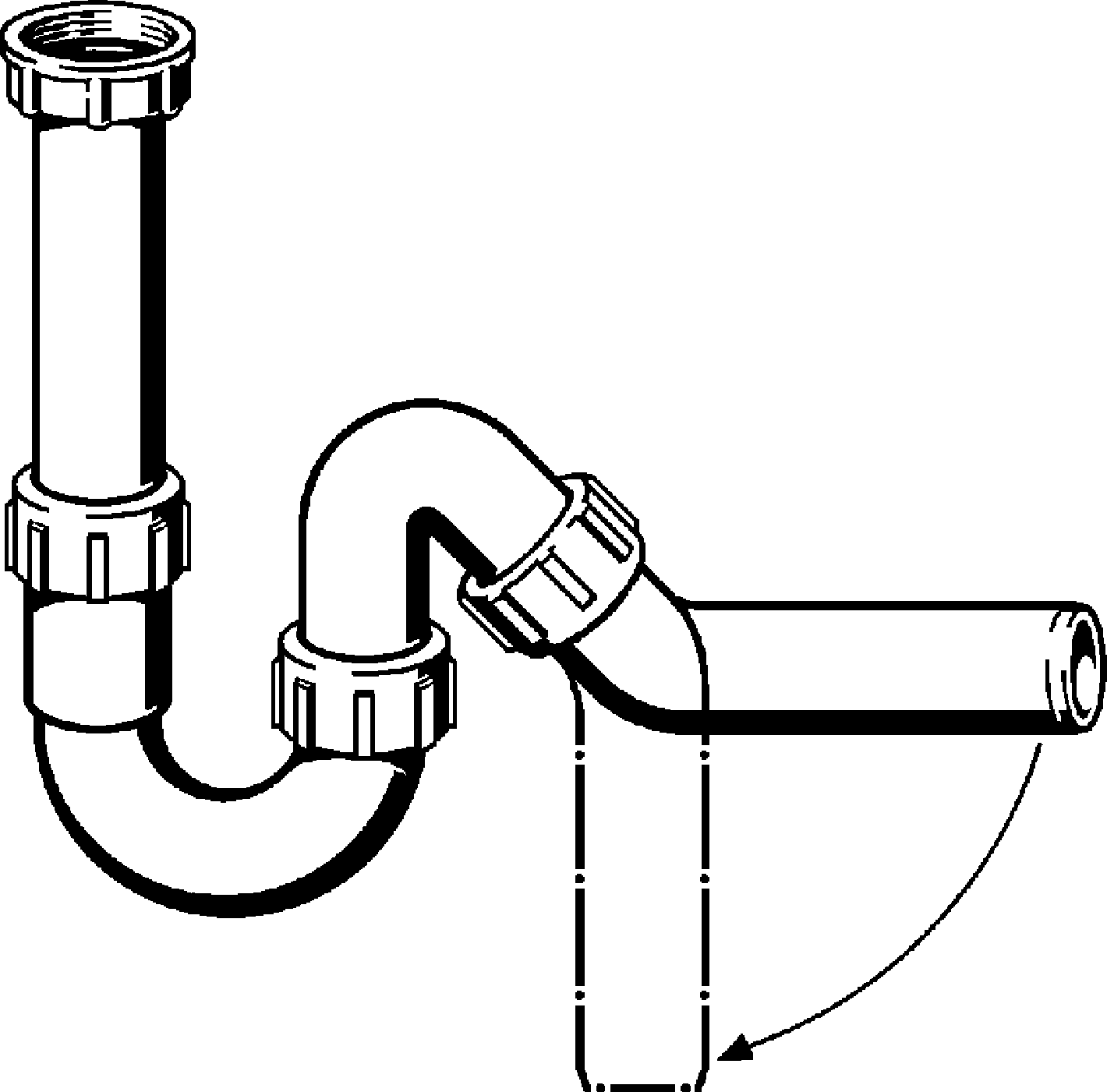 Viega Трубный сифон 7985.2 (113957) 113 957 - Вид №1