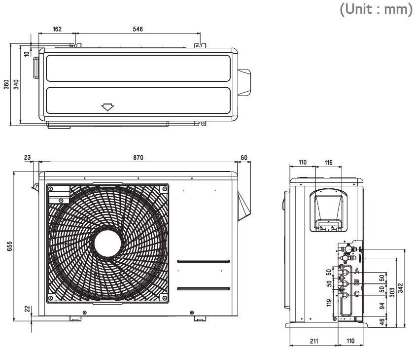 LG Electronics Многотрубные наружные блоки sun-id-1507329 - Вид №4