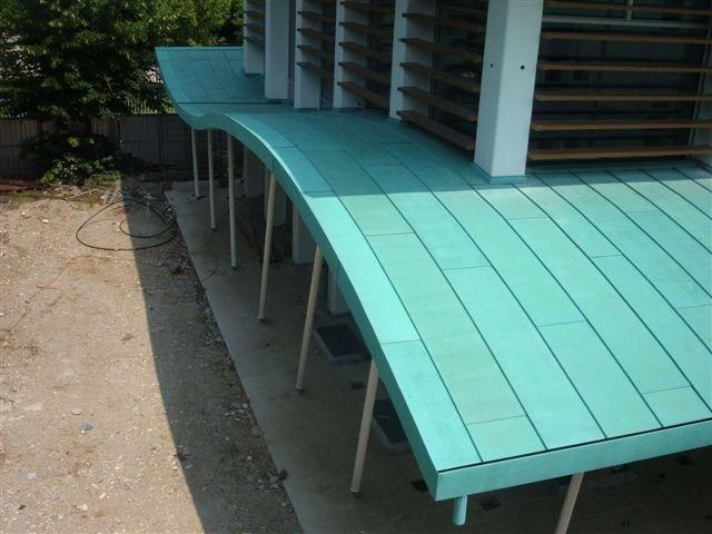 KME Architectural Solutions Сплошной металлический ламинат для медной кровли Tecu® sun-id-1471799 - Вид №4