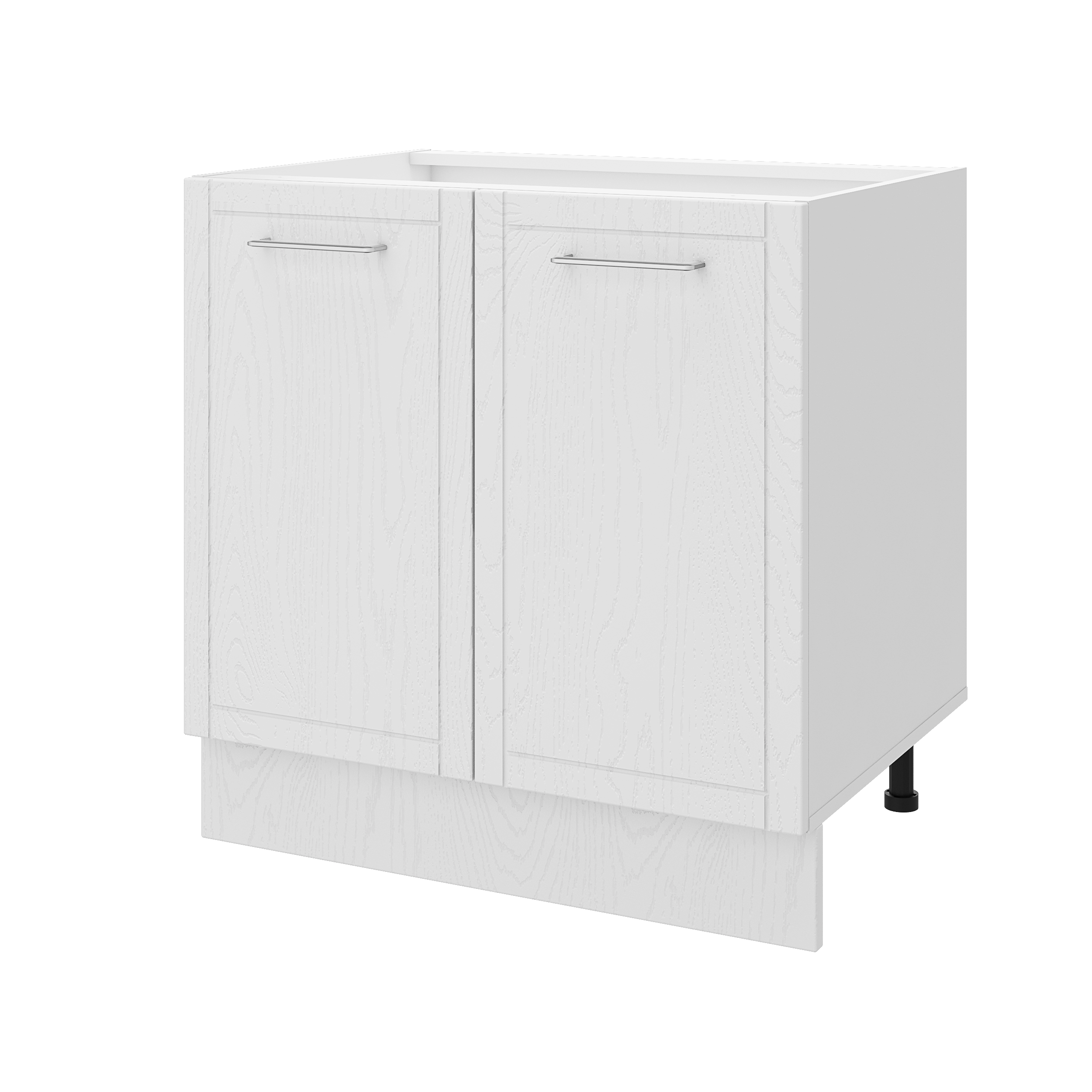 Шкаф напольный DELINIA Агидель белый 80х82,5х58 см 86844327 STLM-0071983