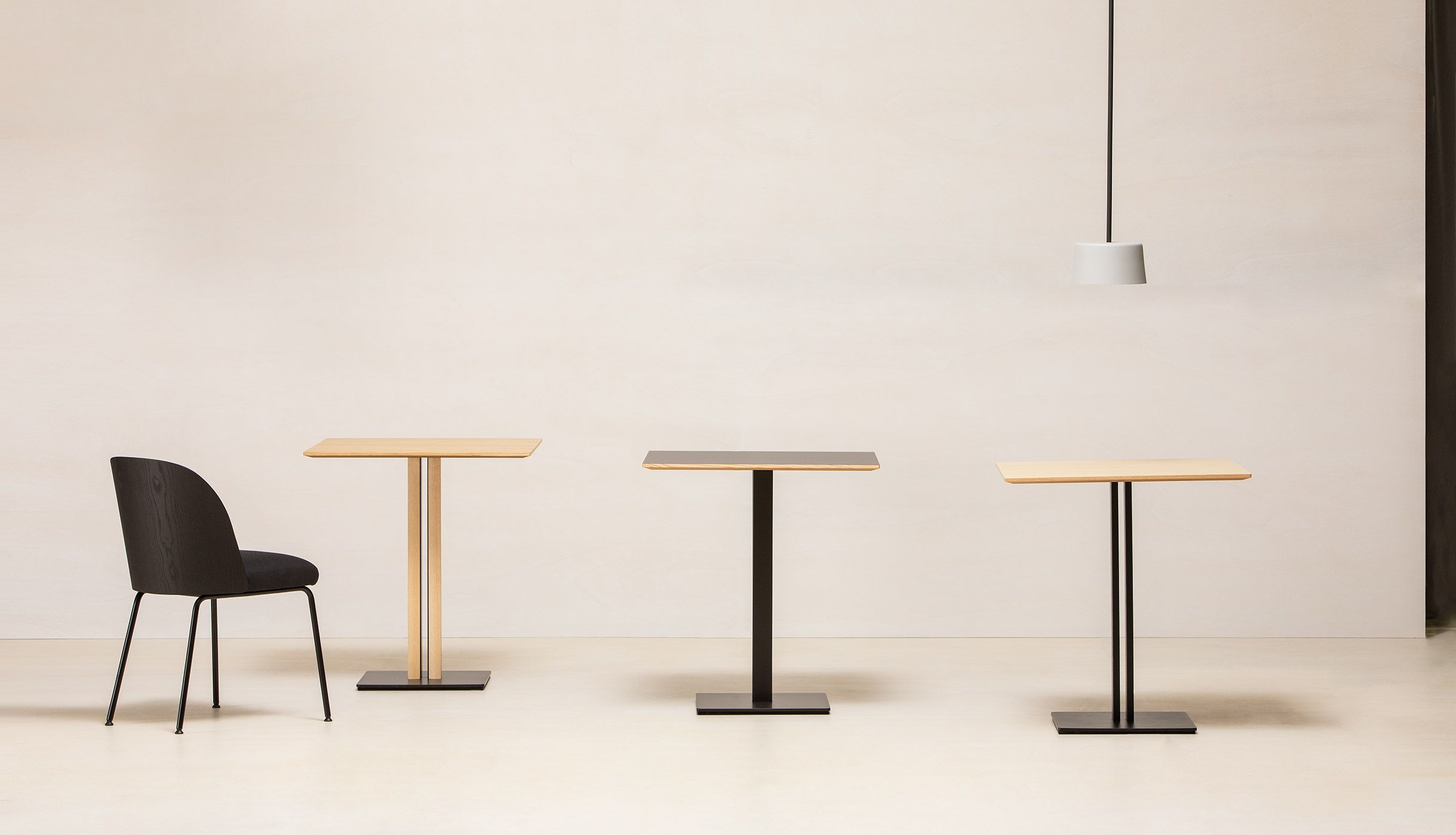 Квадратный стол из ясеня Vergés сэндвич ARCH-00096072 - Вид №1