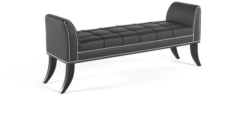 Gianfranco Ferré Home Мягкая кожаная скамейка sun-id-1469094 - Вид №1