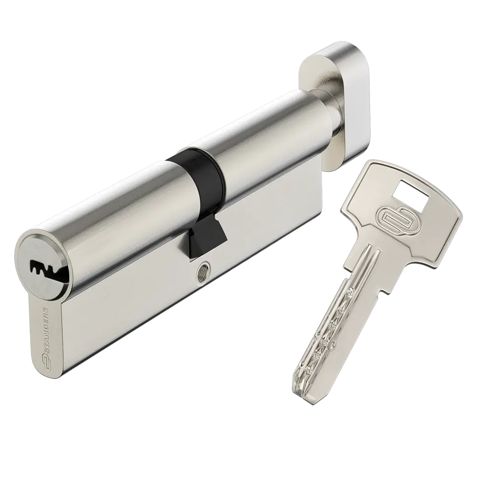 Цилиндр Standers Indoor L1 с вертушкой для межкомнатных дверей 82625288 STLM-0032175