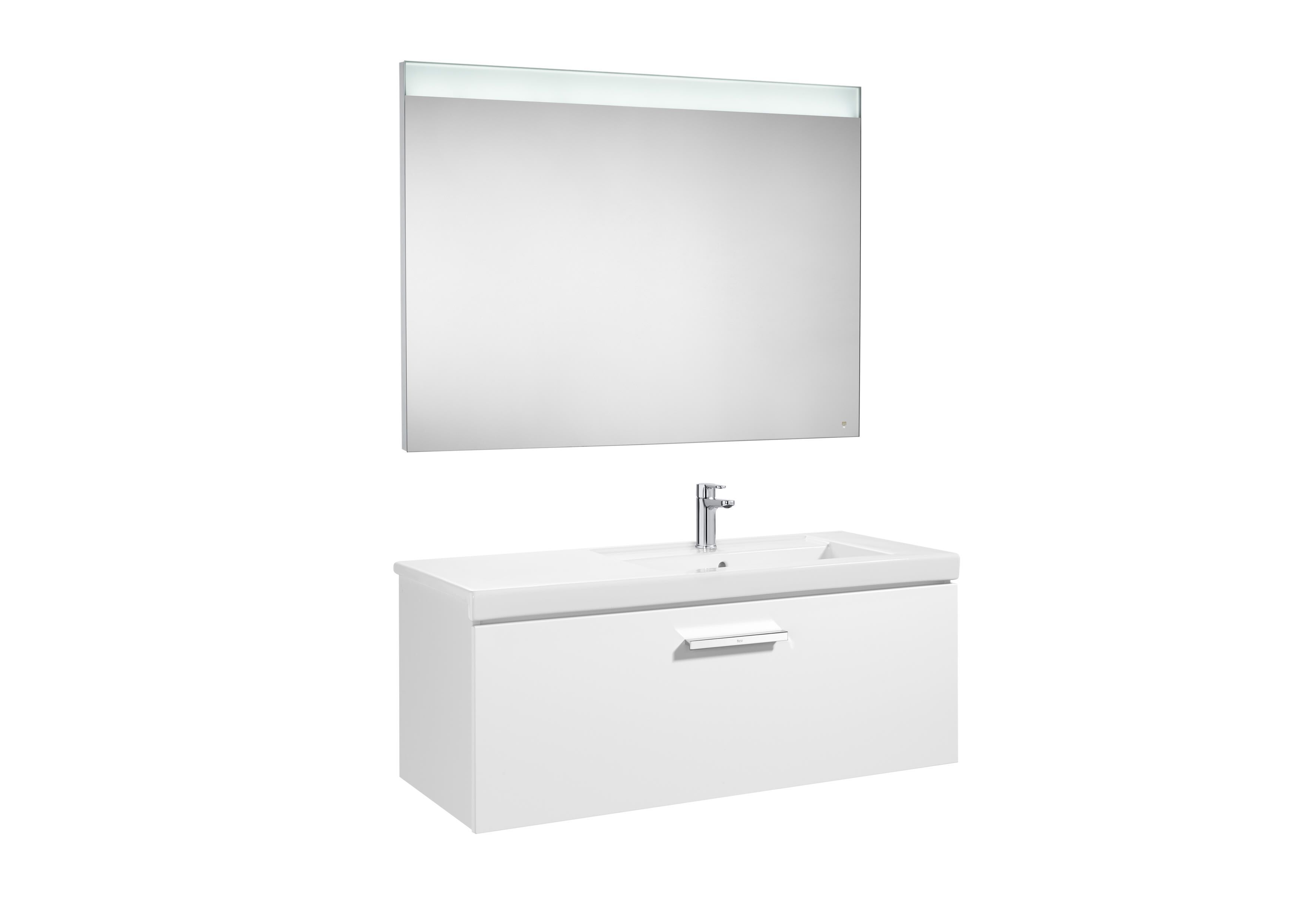 Подвесной шкаф для умывальника с зеркалом Roca Prisma ARCH-00012351 - Вид №6