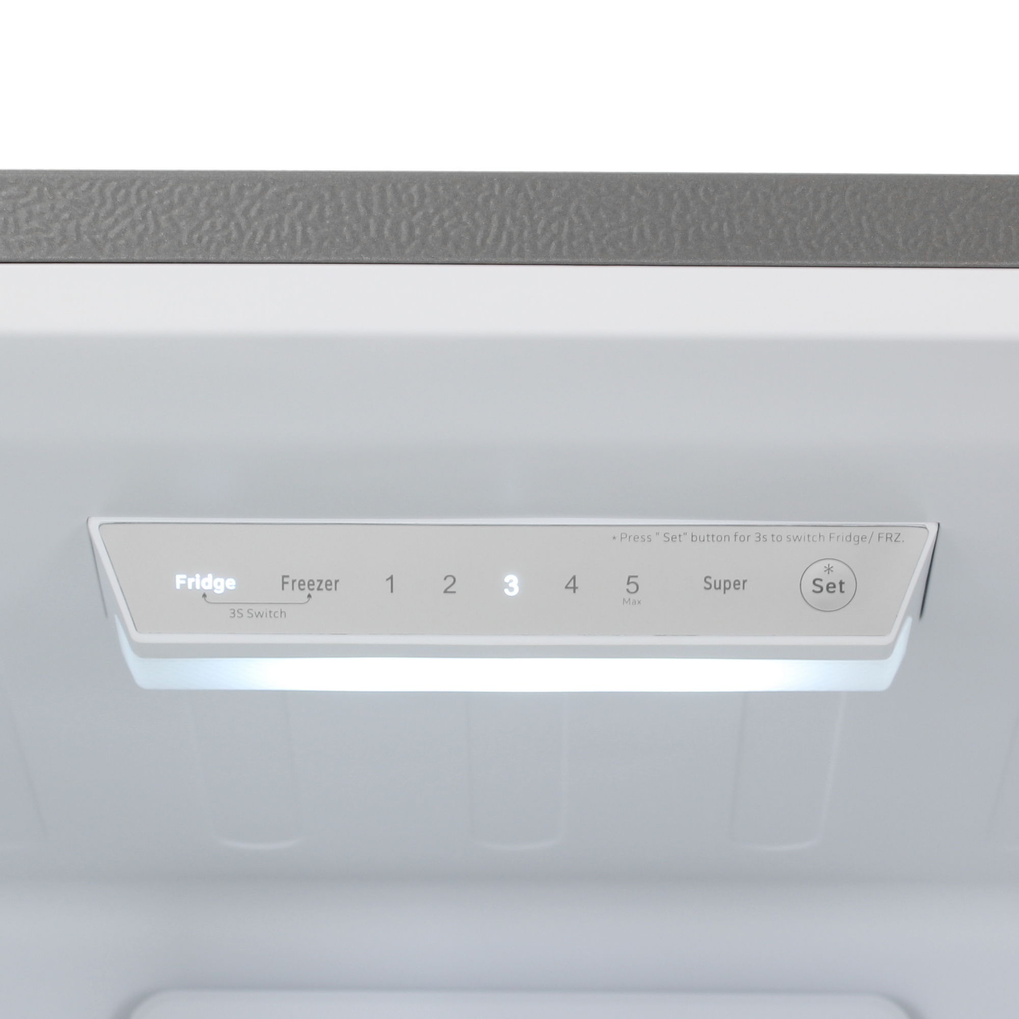 9193418 Холодильник с морозильником   WILLMARK RFN-425NFD серый STDN-0033688 - Вид №9