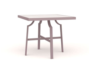 Алюминиевый квадратный садовый стол