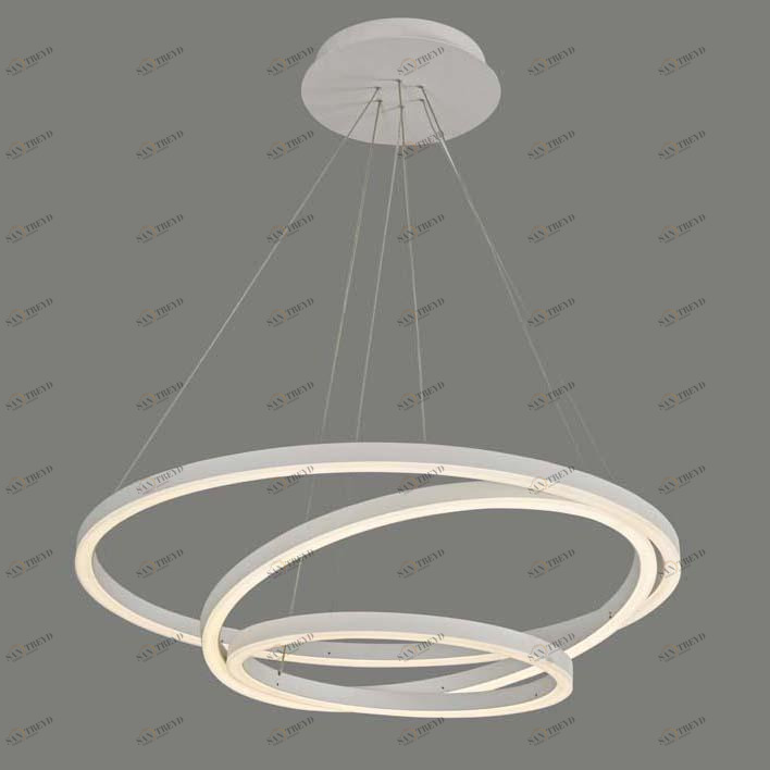 Подвесной светильник Donolux DLWW DL18555/03WW D800 DONOLUX ДИЗАЙНЕРСКИЕ, DL18555 072011 Прозрачный;серебро 