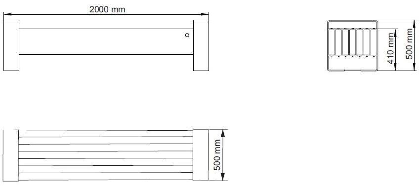 ENCHO ENCHEV - ETE Бетонная скамейка без спинки  134  - Вид №4