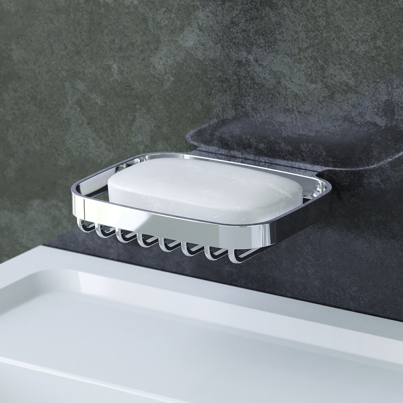 A5034664 Мыльница-решетка хром шт AM.PM Inspire - Вид №1