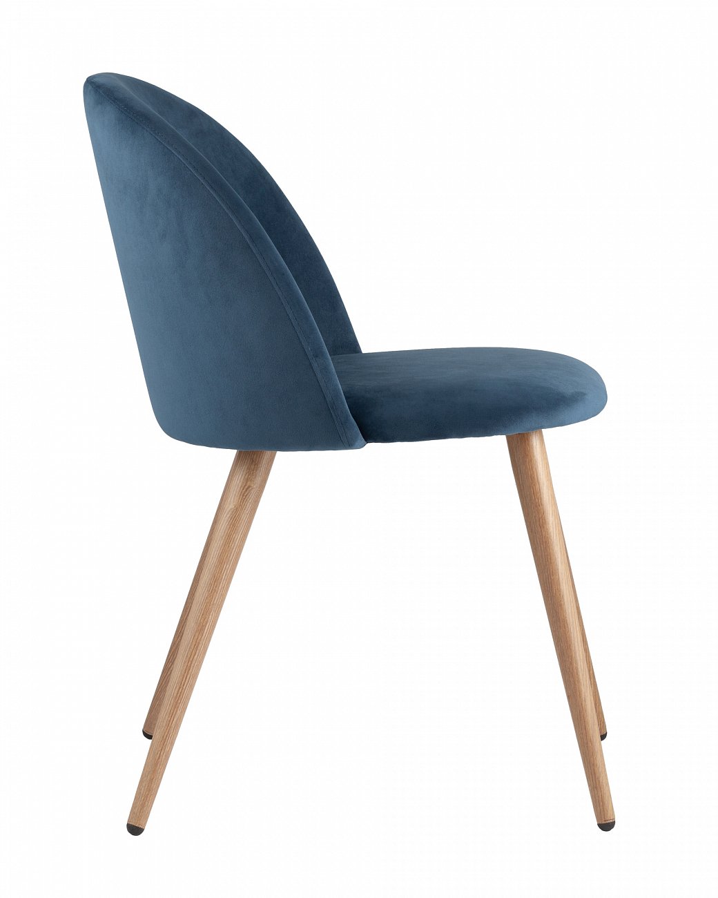 Стул с мягкой обивкой синий "Лион" STOOL GROUP ДИЗАЙНЕРСКИЕ 00-3881981 Синий  - Вид №1