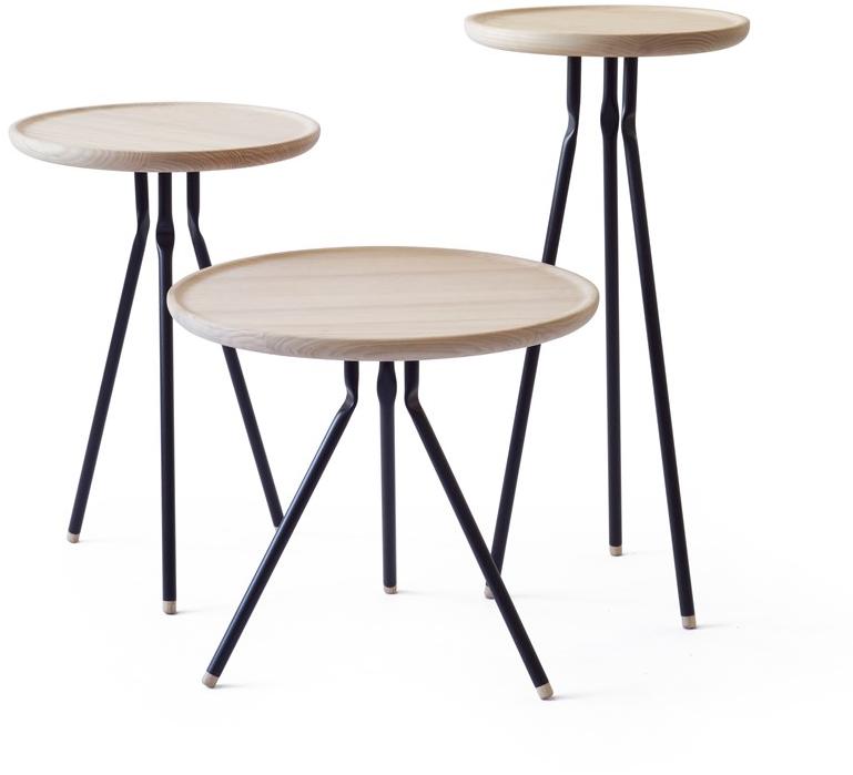 Askia Журнальный столик круглый ясень Bend 1.t04.ah.mbk - Вид №1