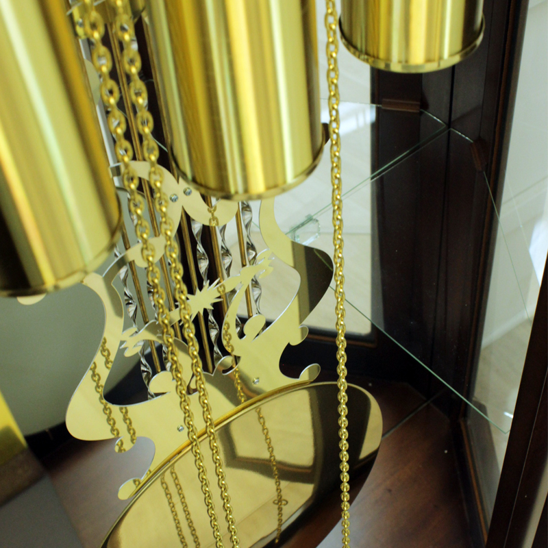 Часы напольные коричневые темный орех Dark Walnut SARS ДИЗАЙНЕРСКИЕ 00-3967451 Коричневый  - Вид №3