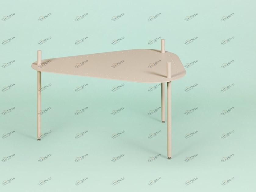 Giacopini Треугольный металлический журнальный столик Bea sun-id-1465581