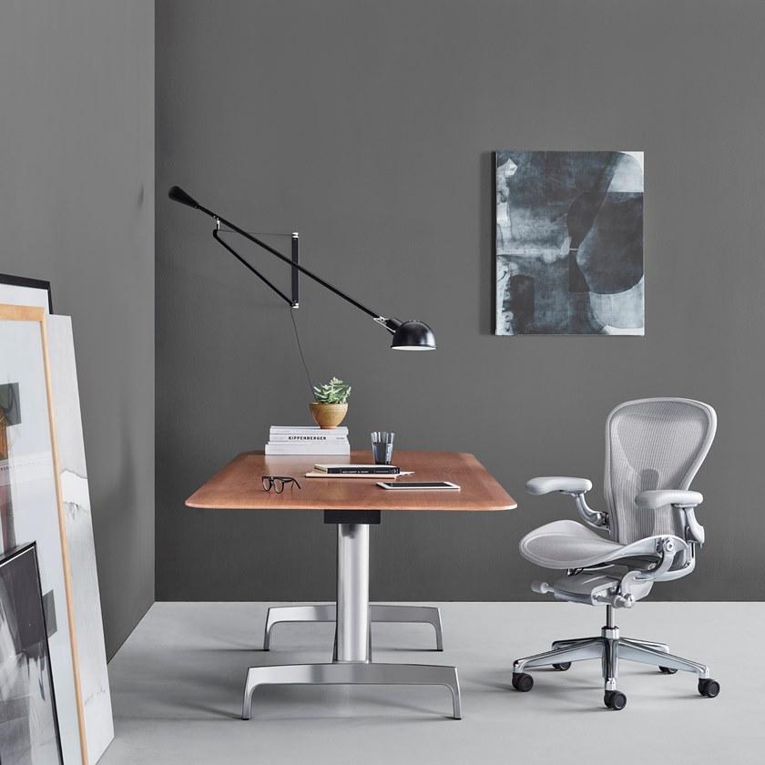 Herman Miller Стул офисный вращающийся с 5 спицами на колесиках Aeron sun-id-1447426 - Вид №32