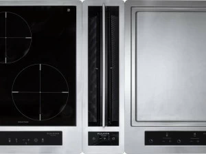 Fulgor Milano Профессиональная вытяжка из нержавеющей стали с сенсорным управлением класса a + Combi set 40 Fphd 51 ts x