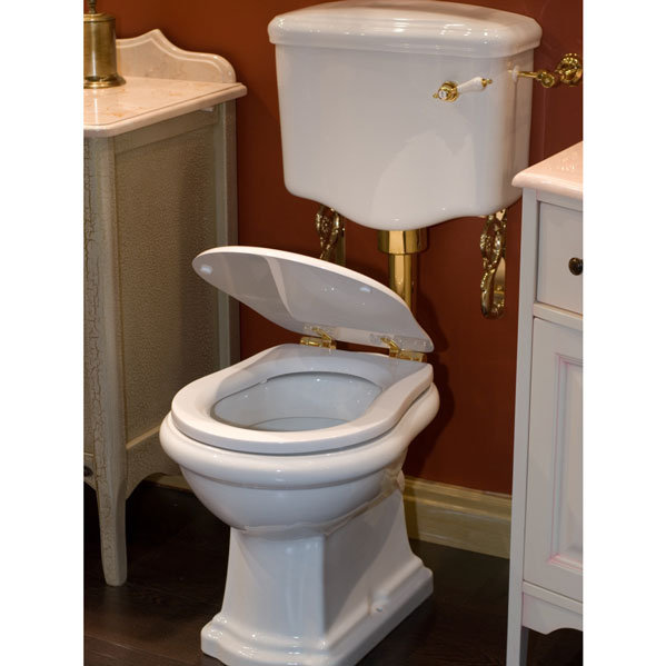 ML.BLL-25.112.BI/ML.BLL-25.138.BI/ML.MEC-29.138.CR Компакт унитаз с бачком Белый Migliore  Италия  - Вид №3