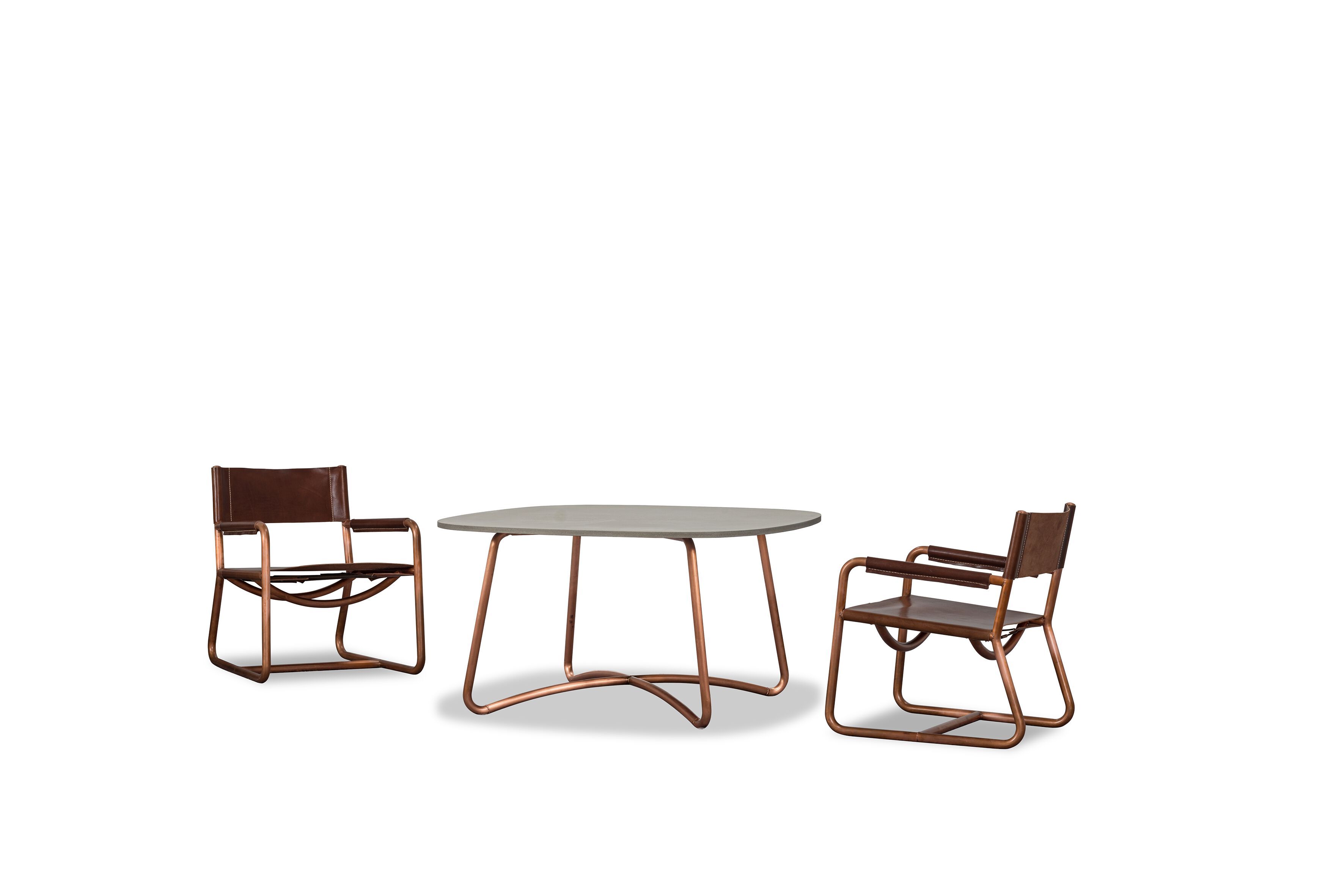 Бетонный квадратный стол Baxter ARCH-00152183 - Вид №1