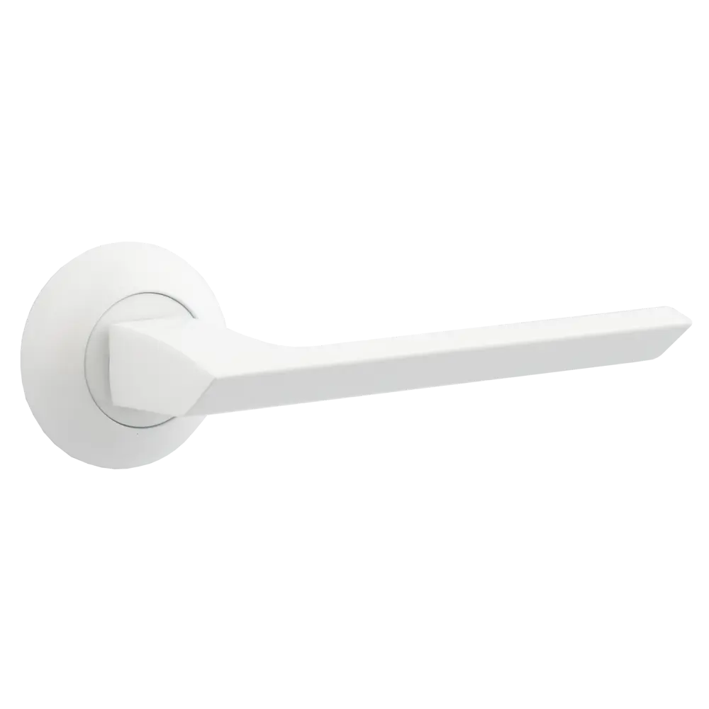 Дверные ручки ARMEX H-14105 для межкомнатных дверей в матовом белом цвете 85083012 STLM-1515784 - Вид №2