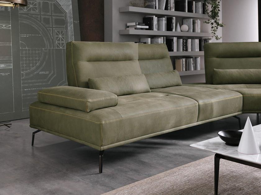 Max Divani Секционный кожаный диван sun-id-1486723 - Вид №8