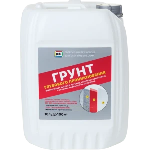 Грунтовка универсальная Jobi с индикатором 10 л