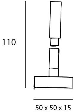 TEKNI-LED Регулируемая светодиодная настольная лампа из металла Zoom sun-id-1406562 - Вид №4