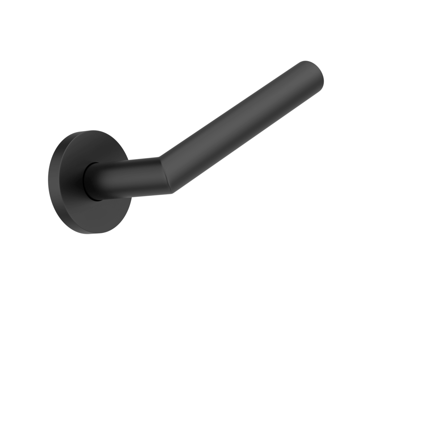 Q920-N Рычаг с косым креплением из нержавеющей стали Ø19 мм на розетке Duten 