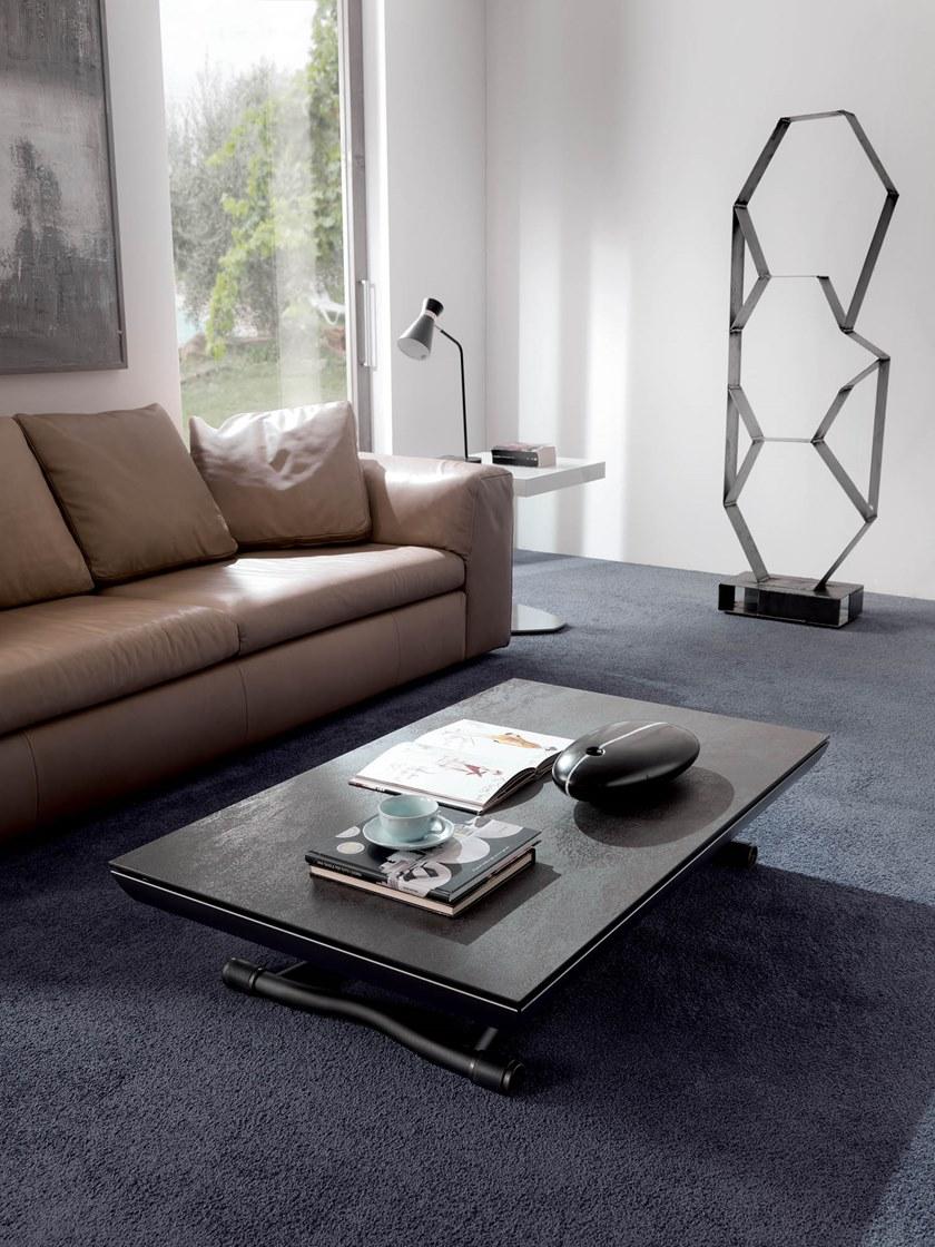 Ozzio Italia Прямоугольный журнальный столик с регулируемой высотой  T106  - Вид №3