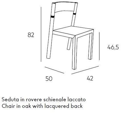 Lago Эргономичное штабелируемое кресло из дуба sun-id-1424451 - Вид №6