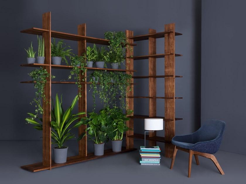 ZEITRAUM Открытый отдельно стоящий деревянный книжный шкаф sun-id-1389663 - Вид №6