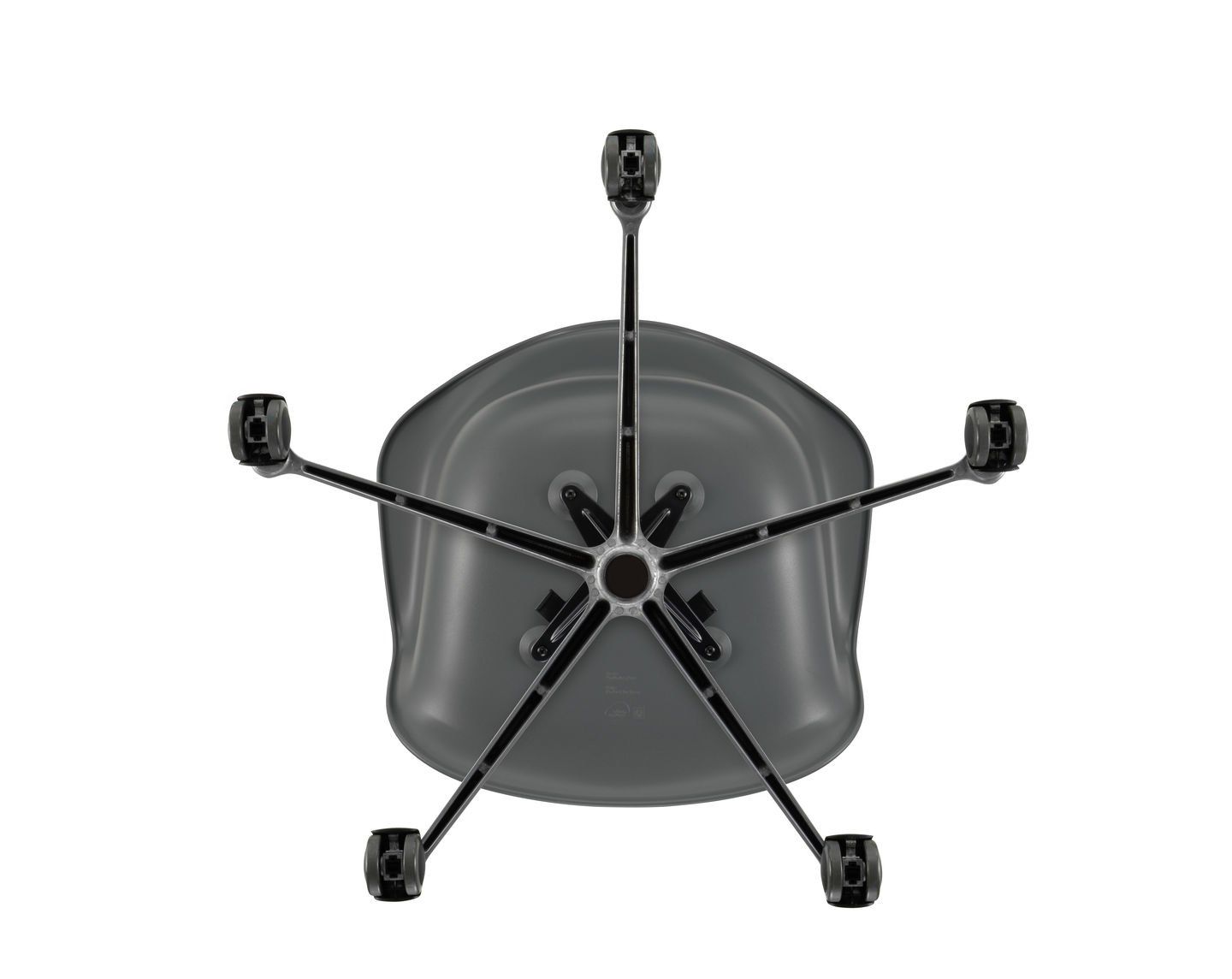 Вращающееся офисное кресло из полипропилена с подлокотниками VITRA Eames Plastic Chair ARCH-00021041 - Вид №28