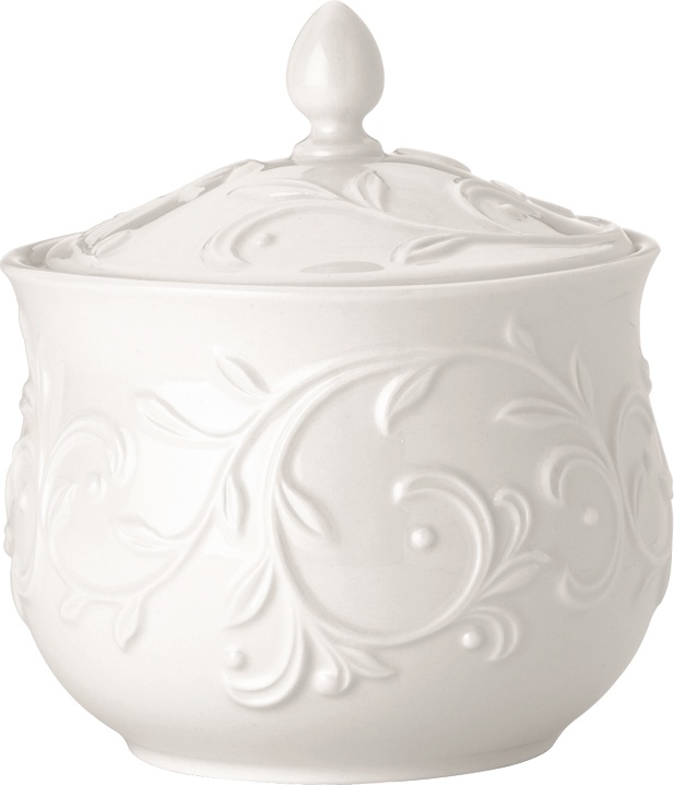 10525096 Lenox Сахарница Lenox "Чистый опал, рельеф" 14см Фарфор 
