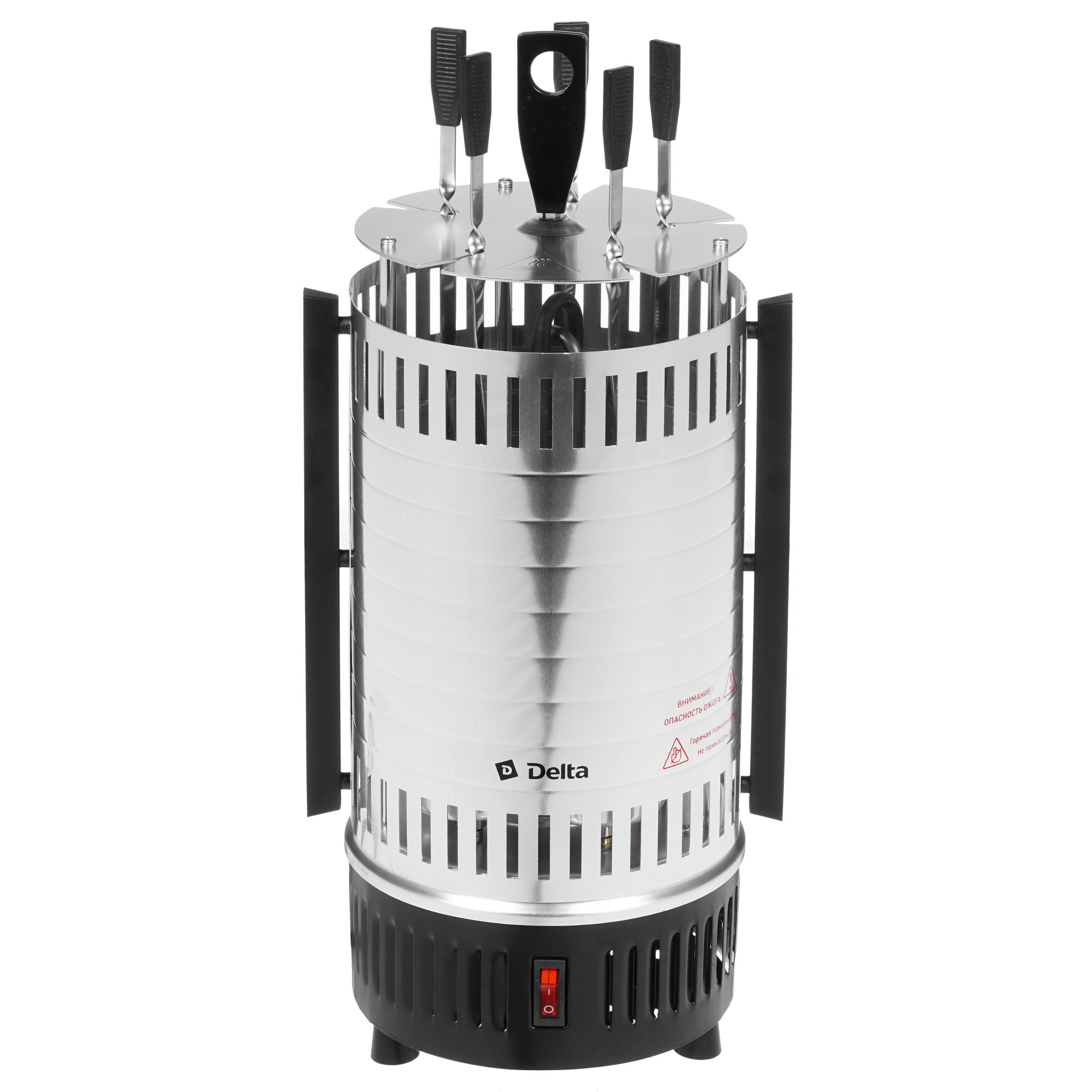 8171795 Электрошашлычница Delta DL-6700 серебристый STDN-0126172