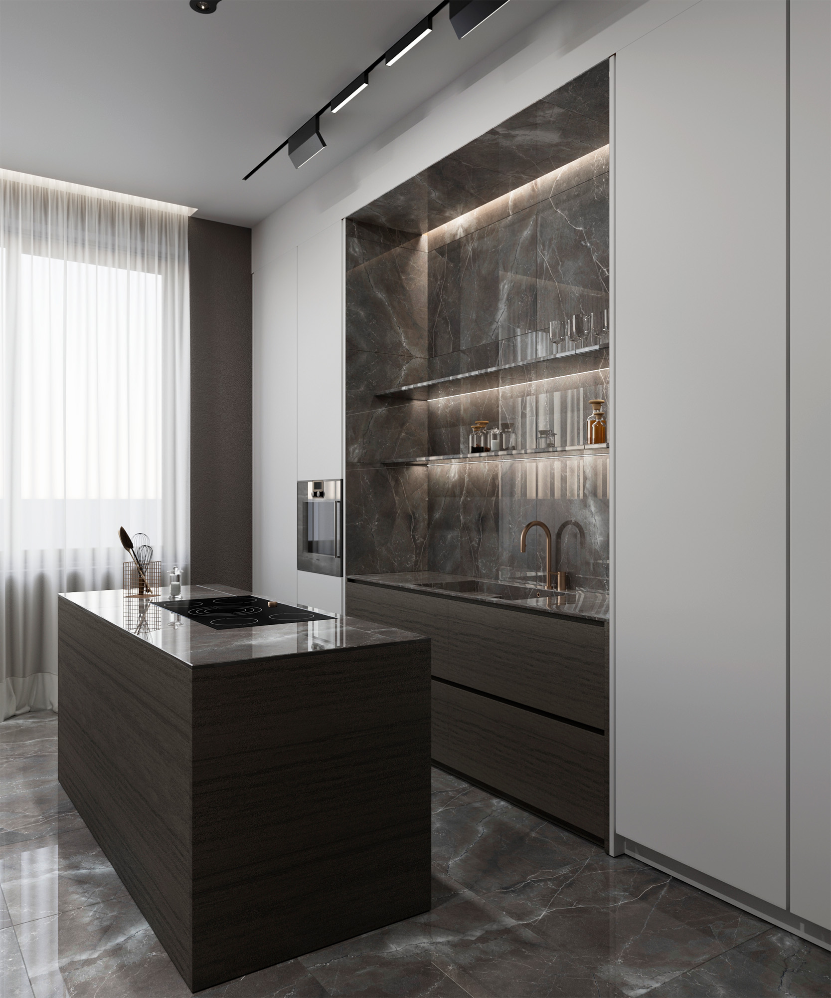 PULPIS NERO — Элегантность в каждом квадрате FP1014-A Arcadia Ceramica - Вид №3