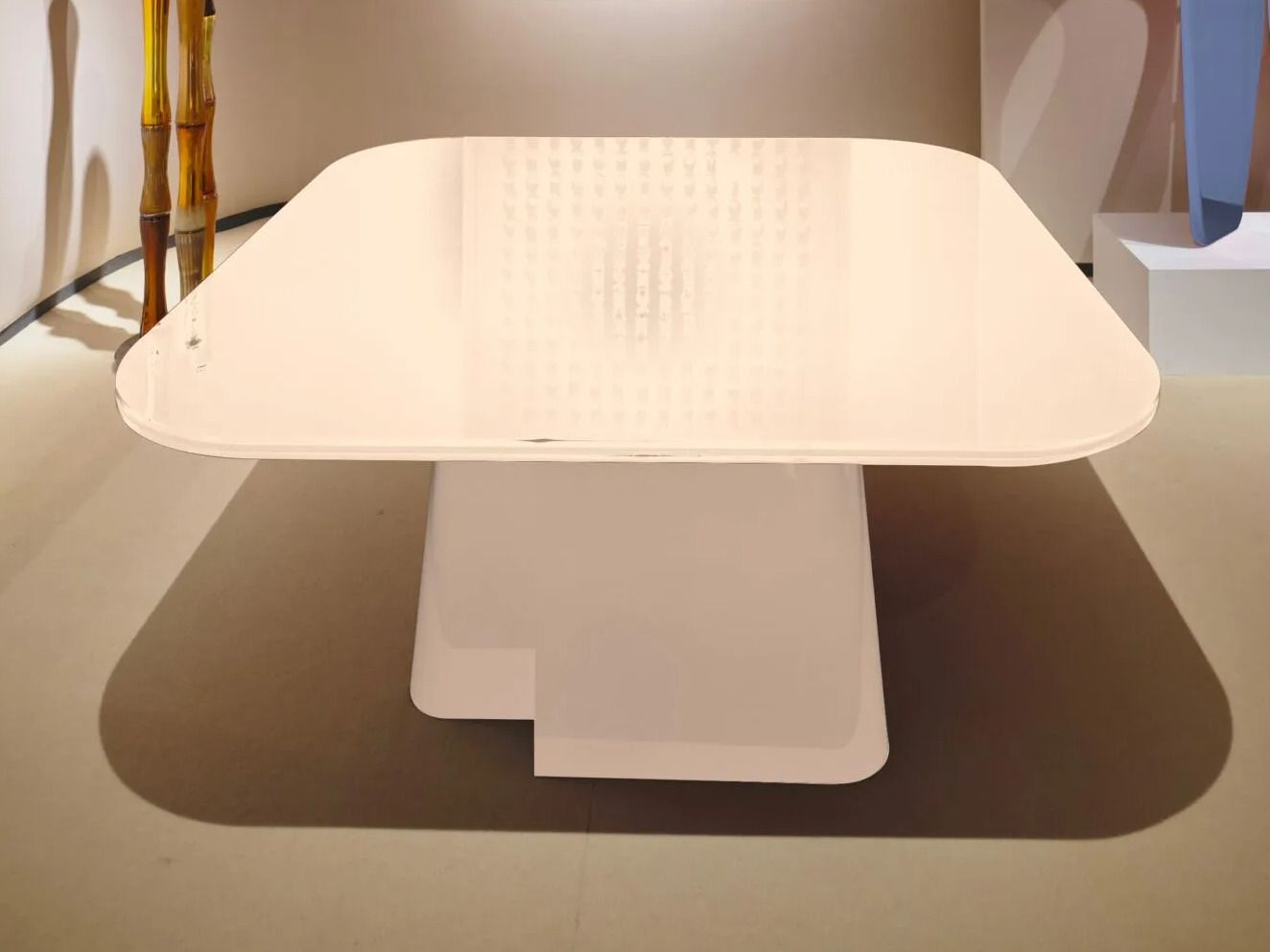 Прямоугольный лакированный обеденный стол REDA AMALOU DESIGN ARCH-00146090 - Вид №1