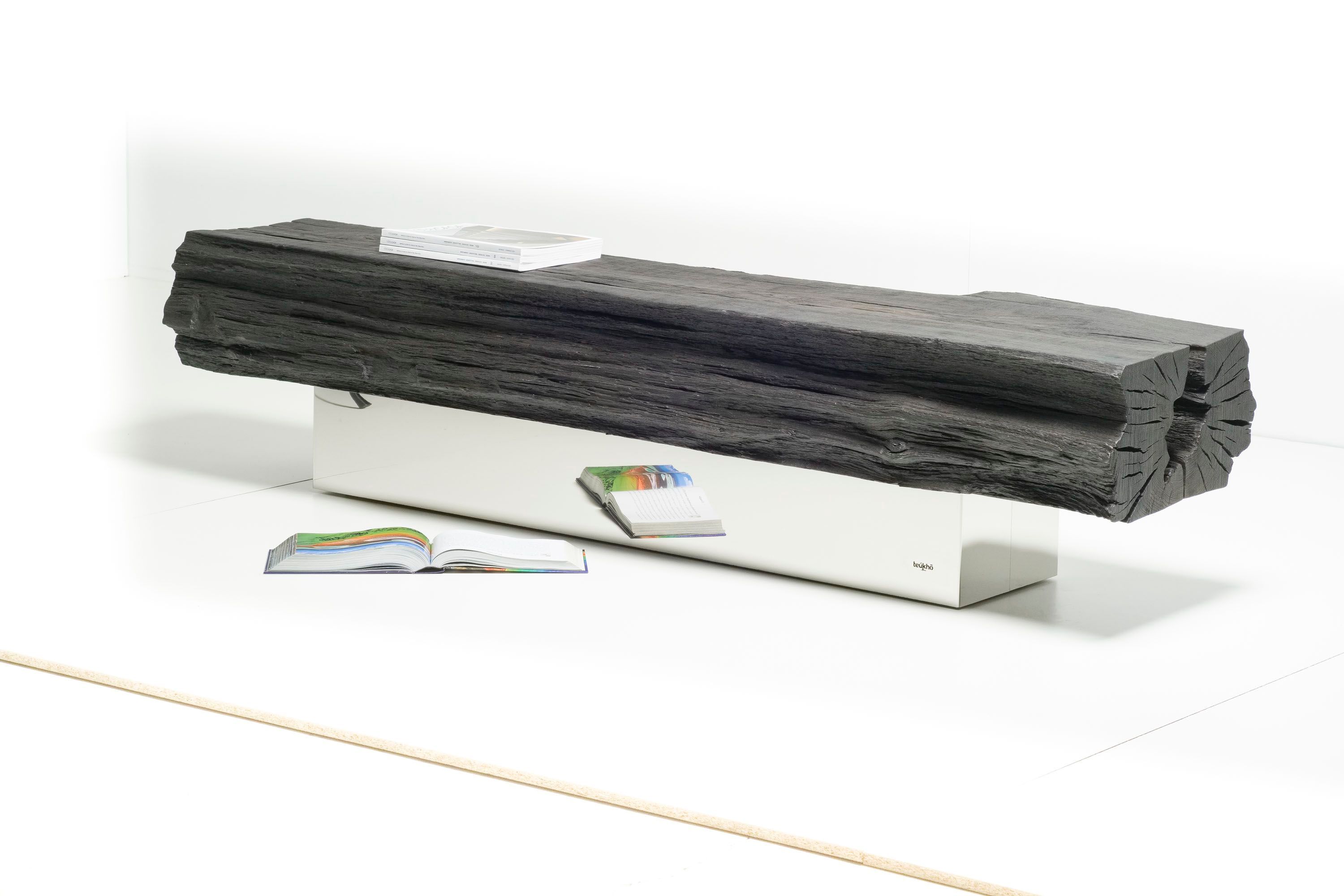 Скамья из ископаемого дуба Teúkhō KORMOS ARCH-00121998 - Вид №1