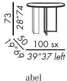 Meridiani Консоль-полумесяц из мрамора Edition shine sun-id-1347182 - Вид №3