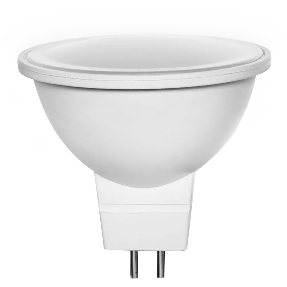 Лампа светодиодная Osram GU5.3 220-240 В 6.5 Вт спот матовая 500 лм тёплый белый свет 83161324 STLM-2072137  - Вид №1