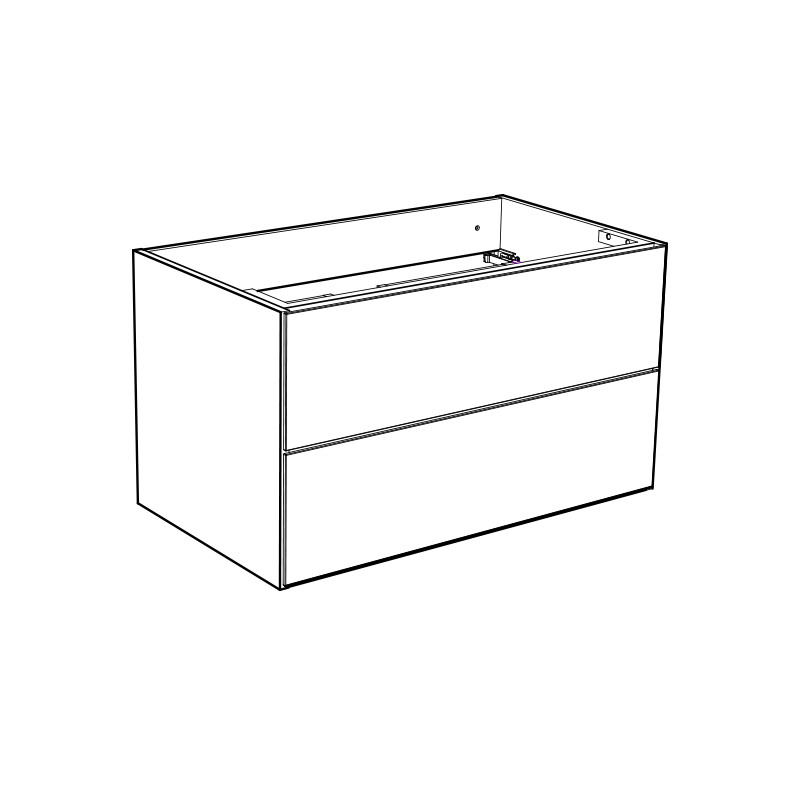 20071207 Afton Шкаф Для Умывальника 600 Ek, Открываемый Westerbergs Дубовый  - Вид №1