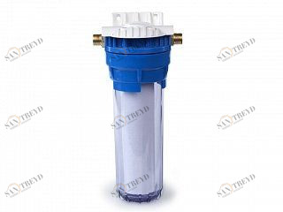 Фильтр Гейзер 1П 1/2" прозрачная колба 32007