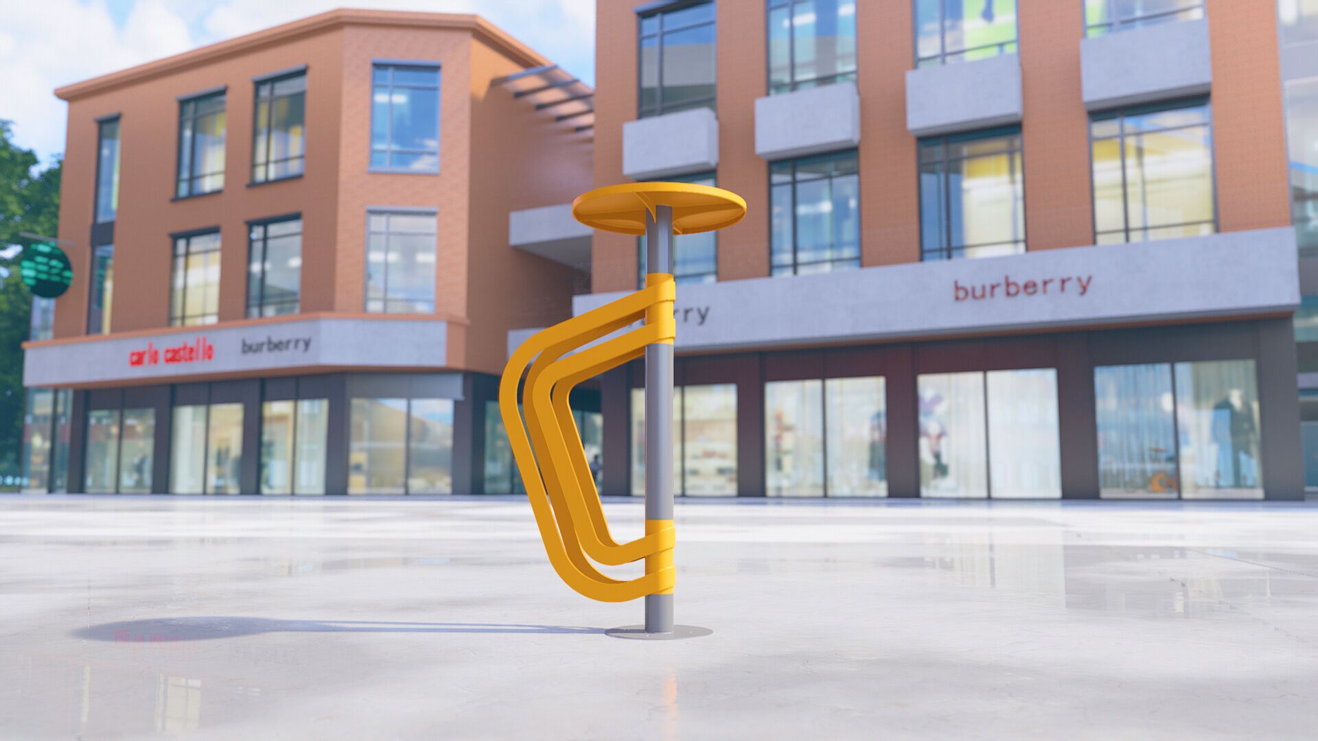 Стальная стойка для велосипедов CITYSì Pivot ARCH-00082333 - Вид №8