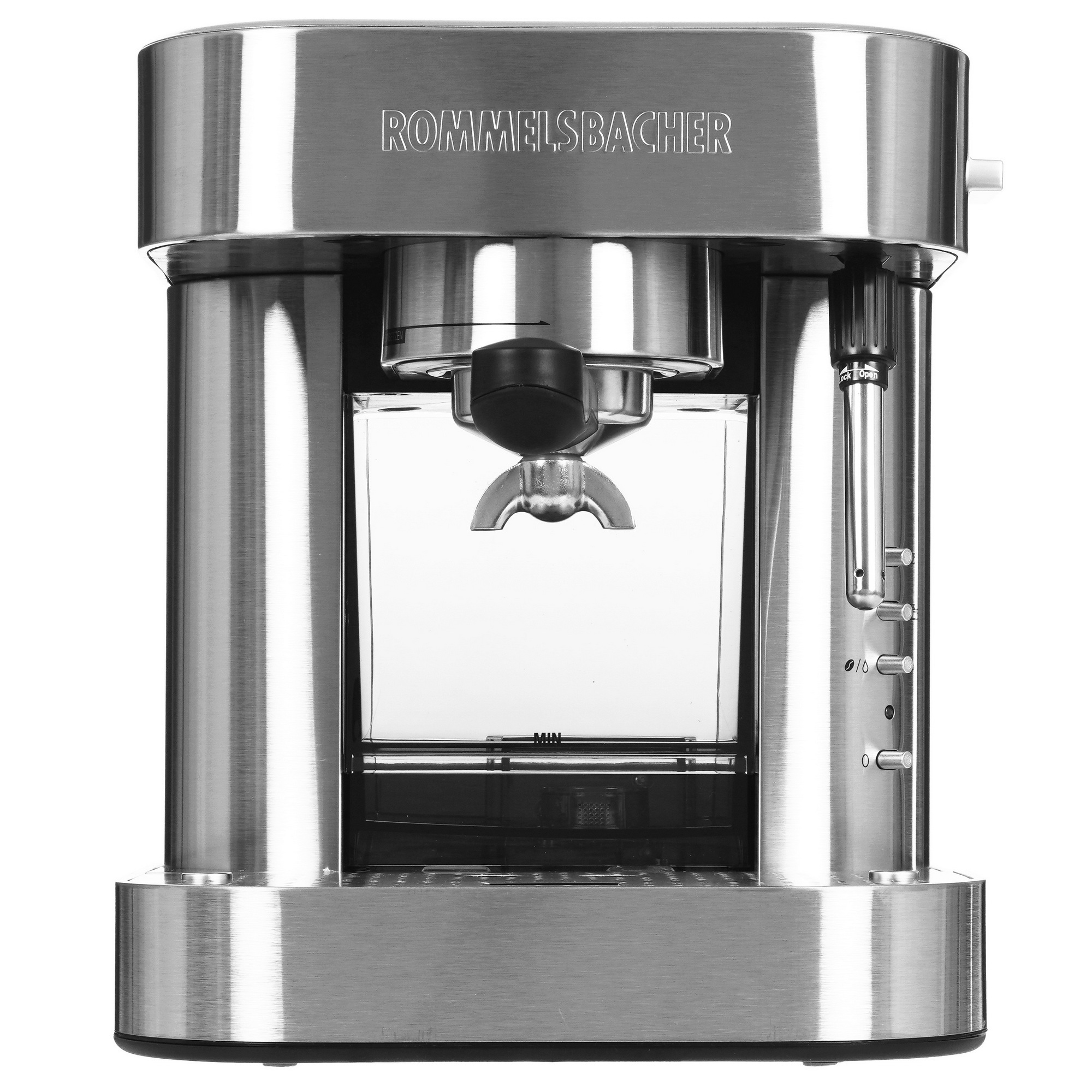 8145172 Кофеварка рожковая Rommelsbacher EKS 2010 серебристый STDN-0146161 - Вид №1