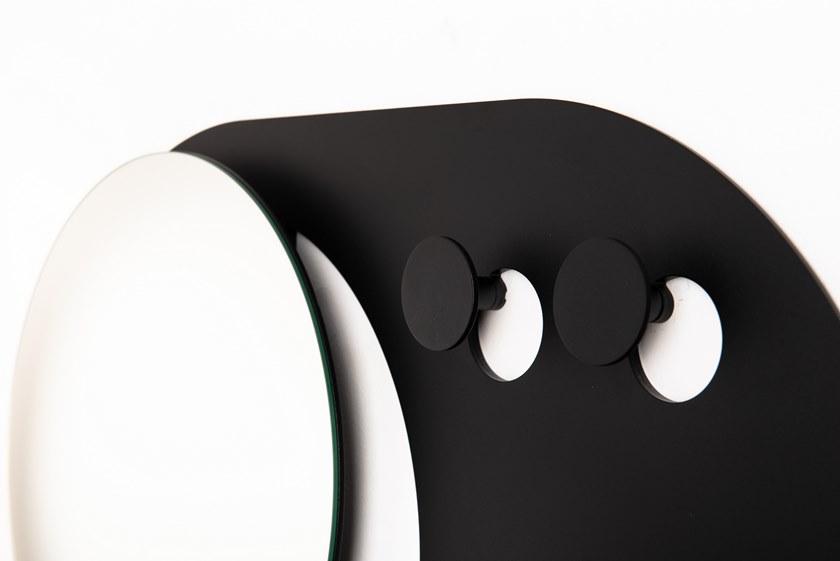 FORMAE Овальное настенное зеркало из стали с порошковым покрытием Roommate sun-id-1432010 - Вид №1