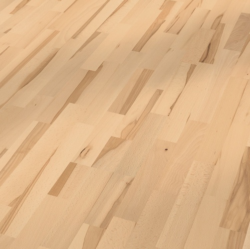 Паркетная доска Meister PС 200 Classic Лайвли 918 Бук Натур (Гладкая) 2400х200 мм 2300200103 - Вид №1