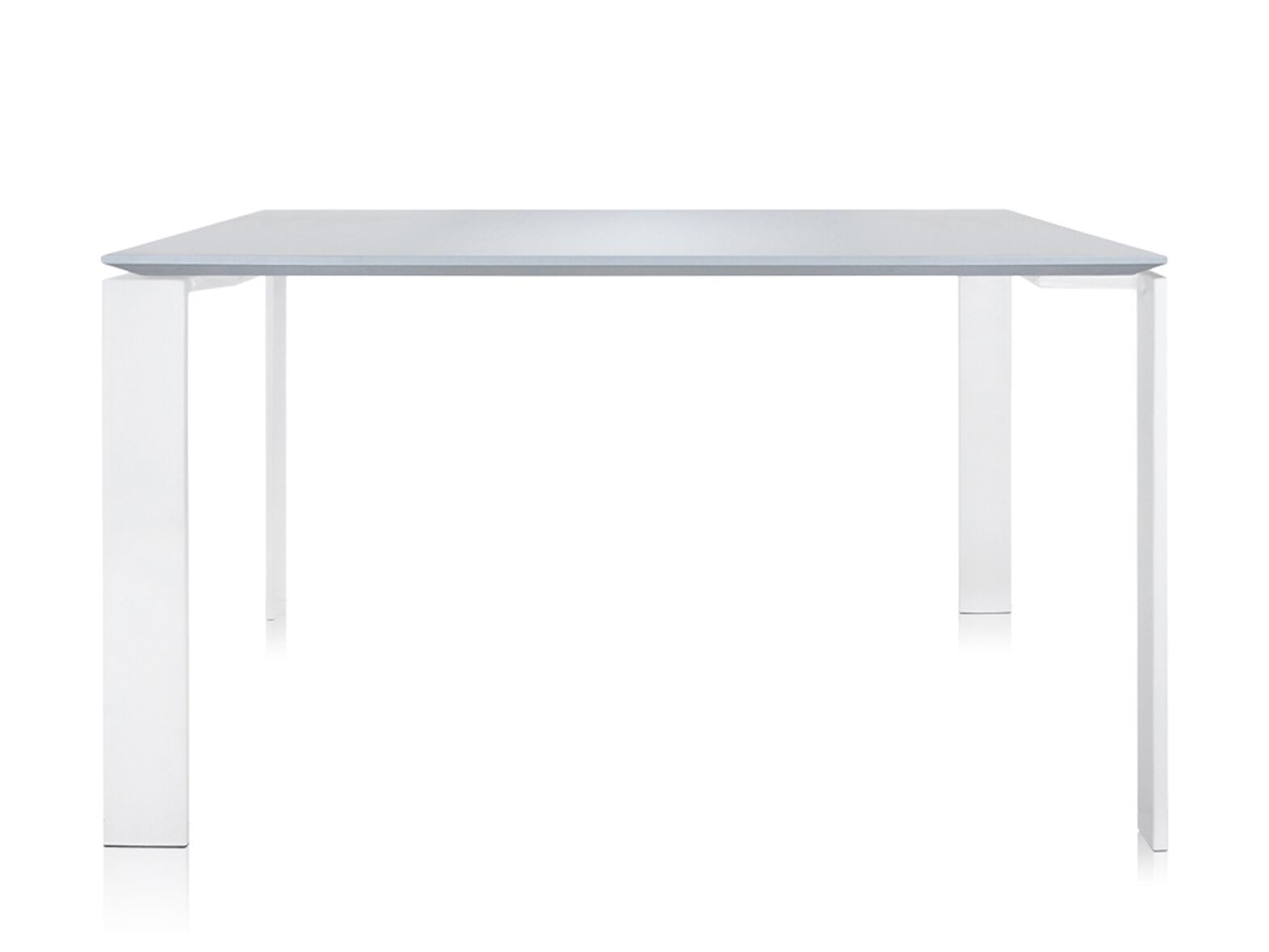Квадратный стол со стальным основанием и ламинированной столешницей Kartell Four ARCH-00072405 - Вид №6